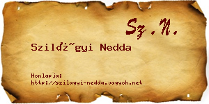 Szilágyi Nedda névjegykártya